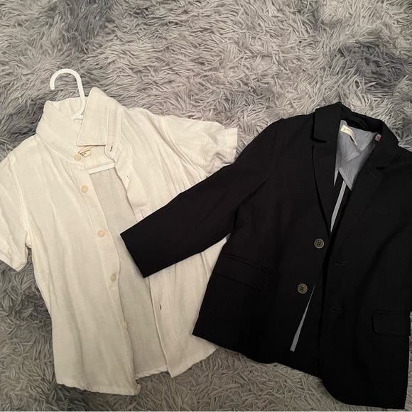 Toddler blazer and linen shirt- worn once. Size 3T - Picture 1 of 1